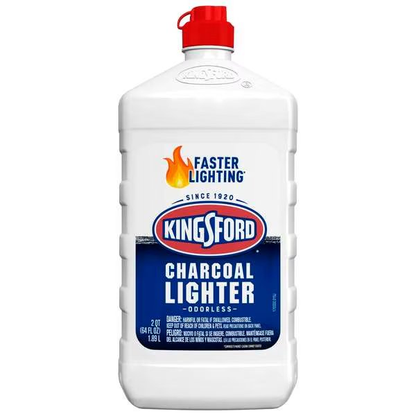 Kingsford Lighter Fluid Bottle 64 fl. oz., PK6, Kingsford, Mfr#: 71178